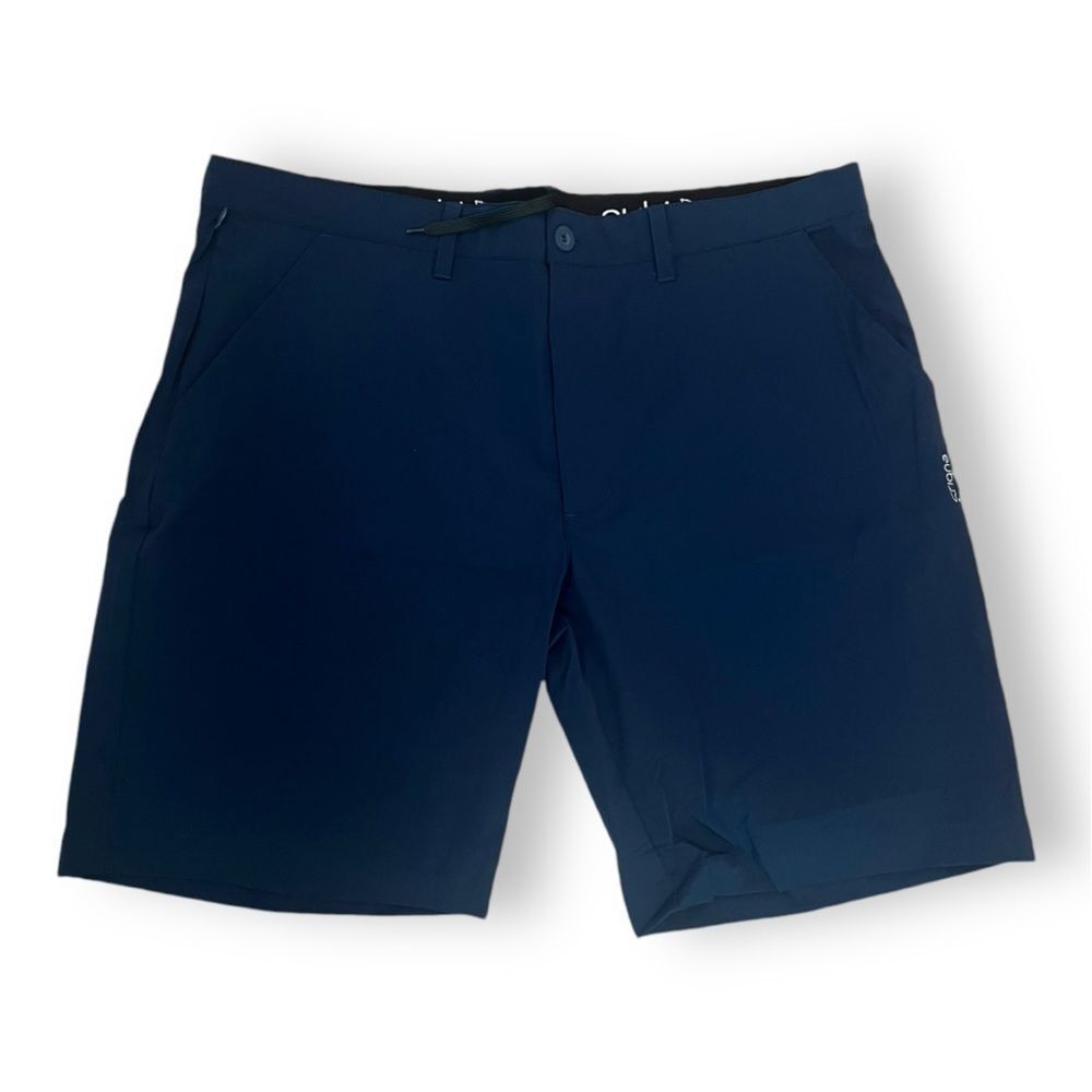 Eubi Weekender Air Chino Shorts Navy Blue Casual Stretch Golf Lighweight Sz XXL
